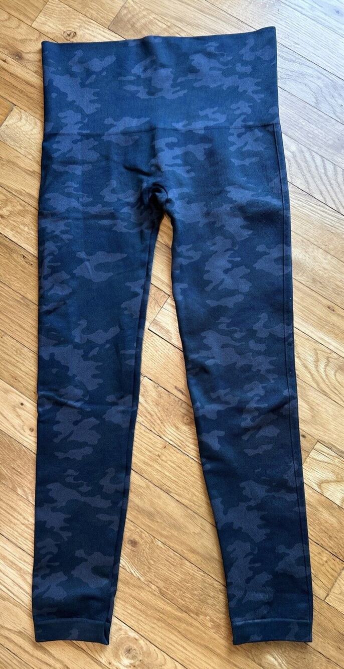 Women’s SPANX Camp LOOK AT ME NOW Seamless Leggings Sz XL FL3515 *B4